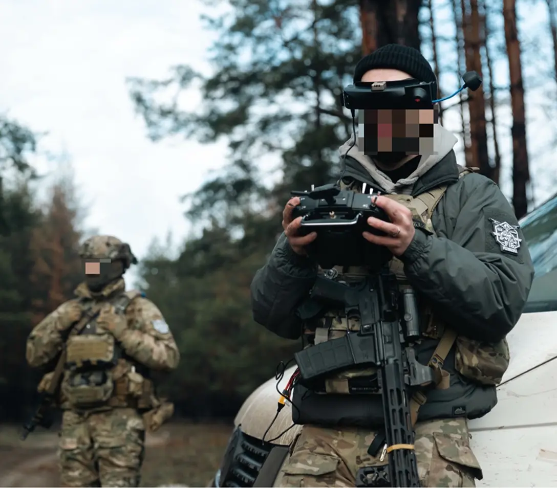 Учасники тестового тижня з підрозділом розвідки